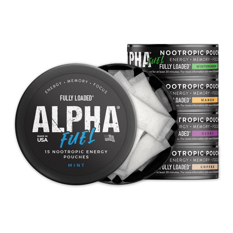 Load image into Gallery viewer, ALPHA Fuel Nootropic Energy Pouches