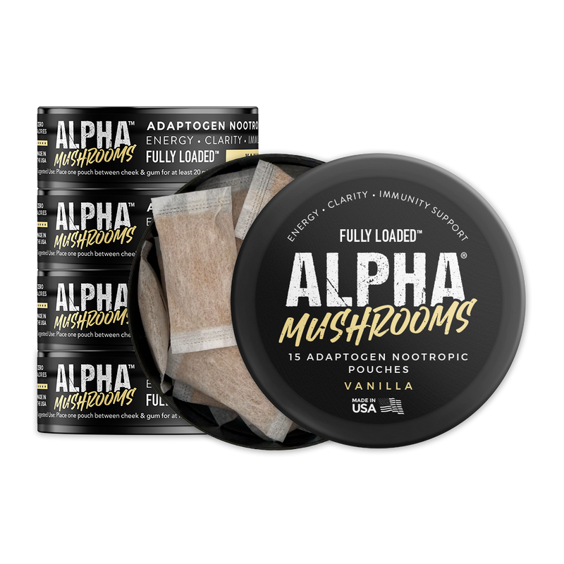 Load image into Gallery viewer, ALPHA Mushrooms Adaptogen Pouches