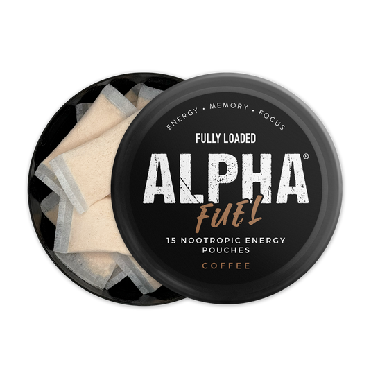 Coffee ALPHA Fuel Nootropic Energy Pouches