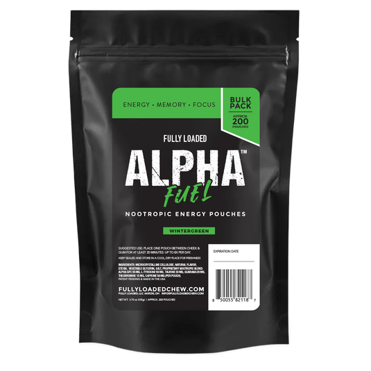 Wintergreen ALPHA Fuel Nootropic Energy Pouches