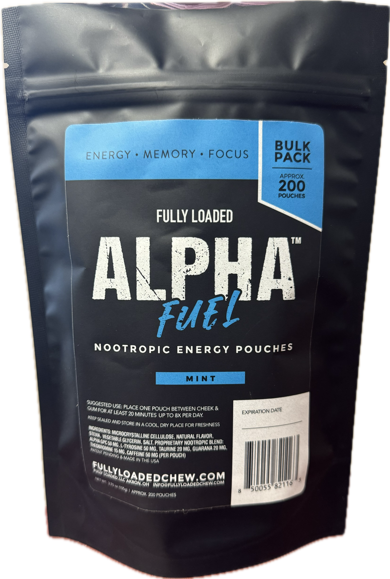 Load image into Gallery viewer, ALPHA Fuel - Mint Nootropic Energy Pouches