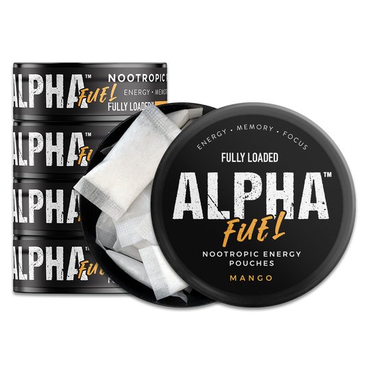 ALPHA Fuel - Mango Nootropic Energy Pouches