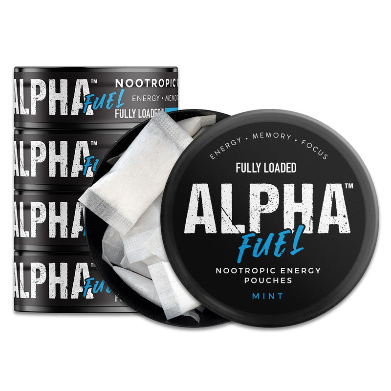 Load image into Gallery viewer, ALPHA Fuel - Mint Nootropic Energy Pouches
