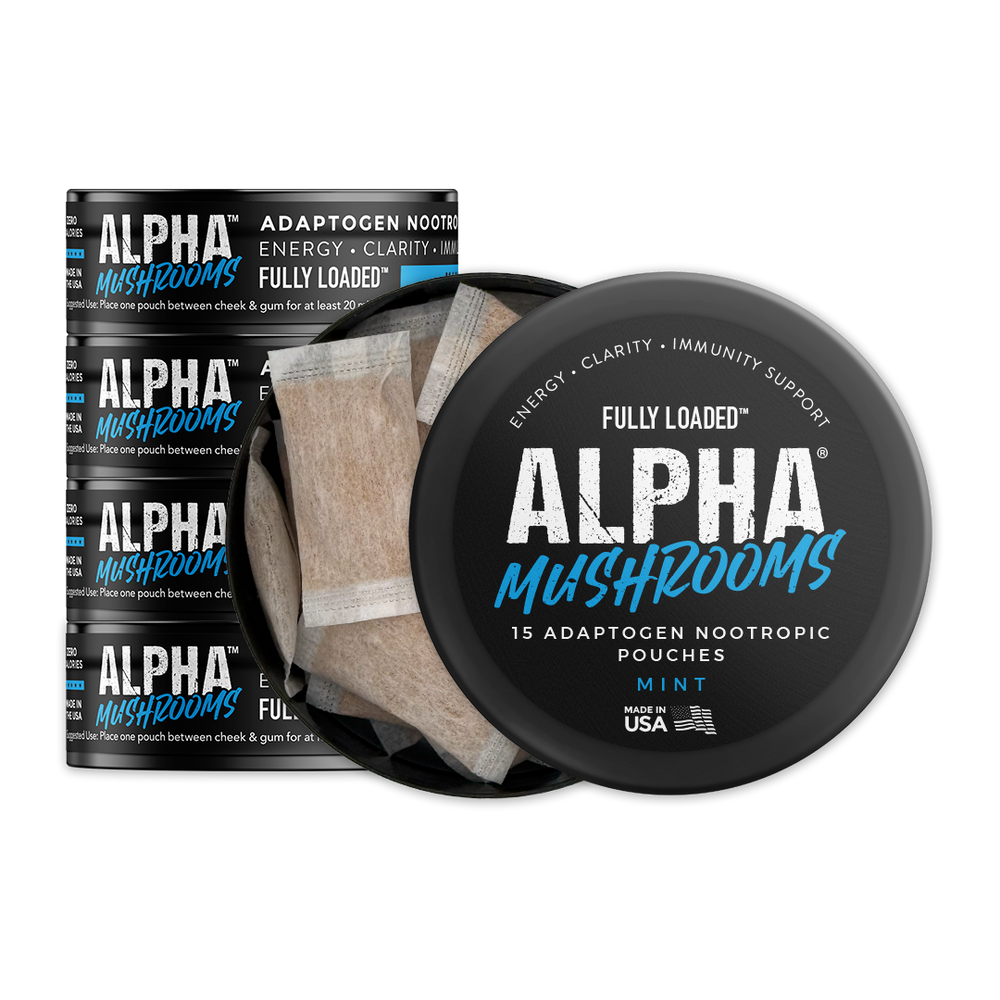 ALPHA Mushrooms Adaptogen Pouches