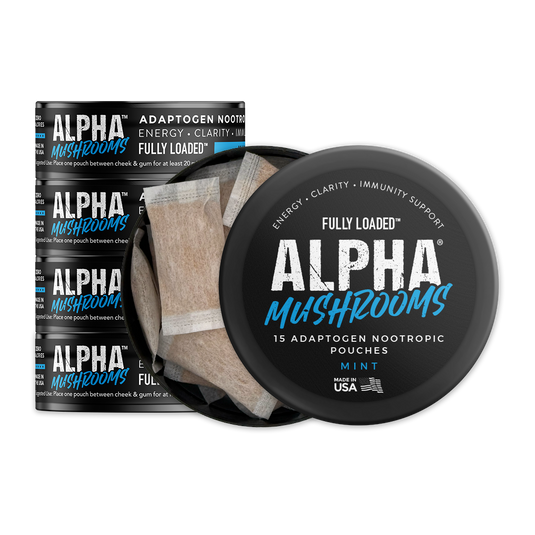 ALPHA Mushrooms Adaptogen Pouches