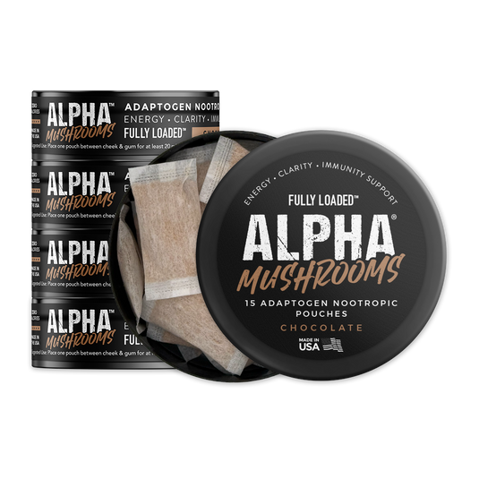 ALPHA Mushrooms Adaptogen Pouches