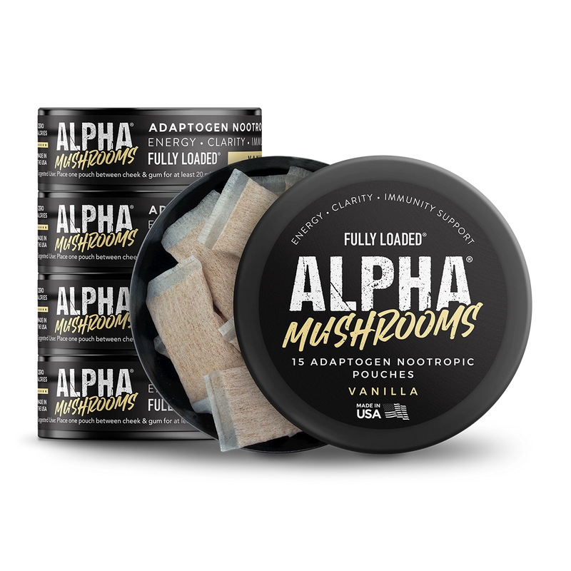 Load image into Gallery viewer, ALPHA Mushrooms Vanilla 5-pack
