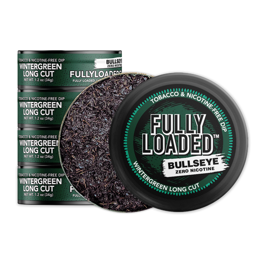 Wintergreen Dip - Moist Long Cut - Nicotine-Free