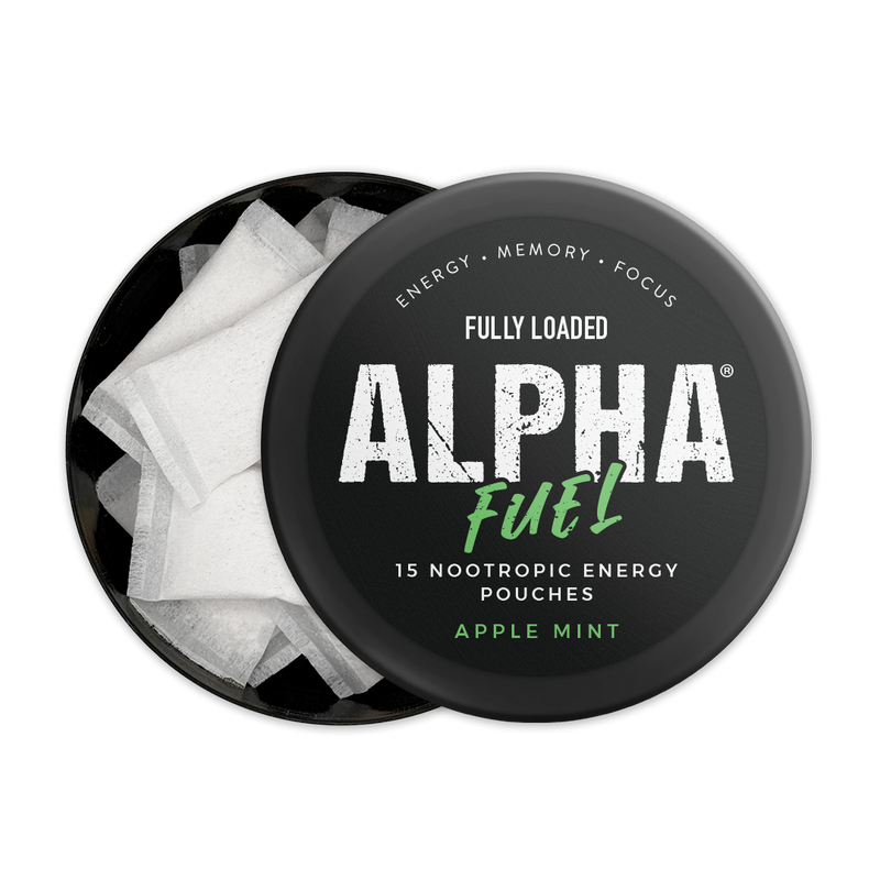 Load image into Gallery viewer, Apple Mint ALPHA Fuel Nootropic Energy Pouches
