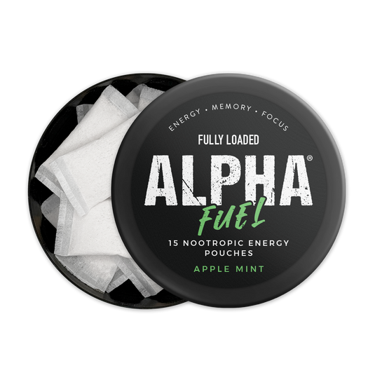 Apple Mint ALPHA Fuel Nootropic Energy Pouches