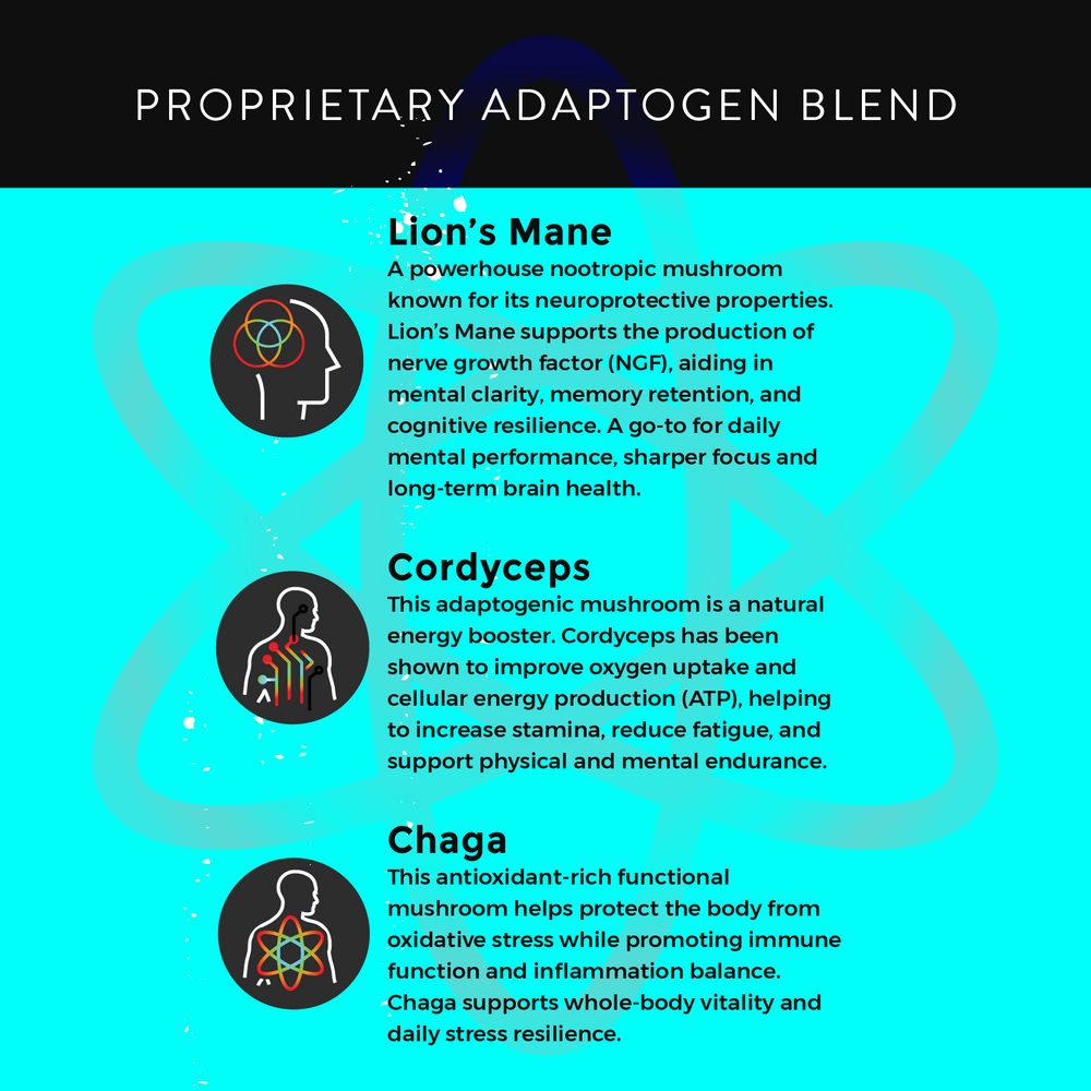 ALPHA Mushrooms Adaptogen Pouches