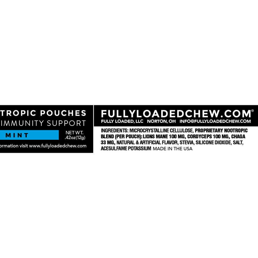 ALPHA Mushrooms Adaptogen Pouches