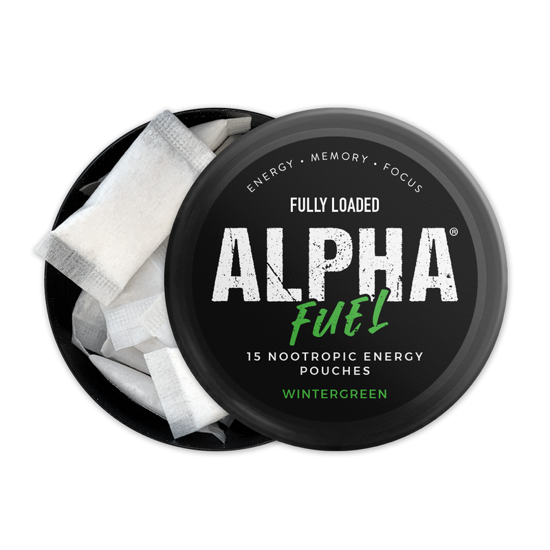 Load image into Gallery viewer, Wintergreen ALPHA Fuel Nootropic Energy Pouches
