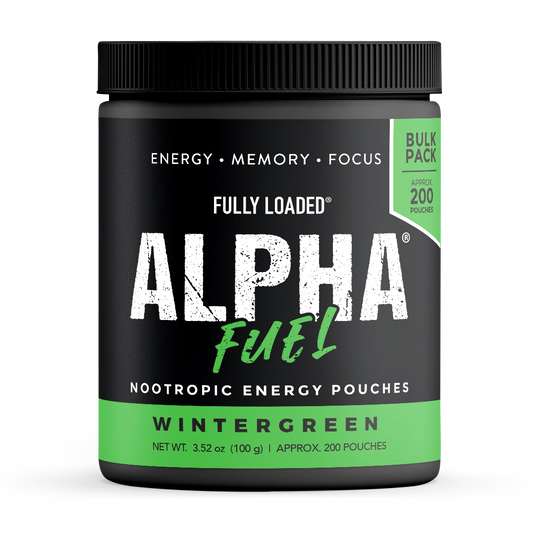 Wintergreen ALPHA Fuel Nootropic Energy Pouches