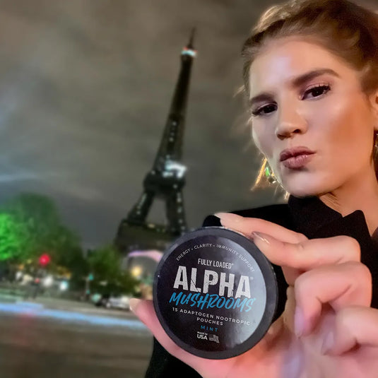 ALPHA Mushrooms Mint lifestyle