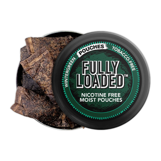 chew without tobacco Wintergreen ZERO Long Cut | 5-Can Roll Nicotine-Free Alternative Black Buffalo | Charge Ahead